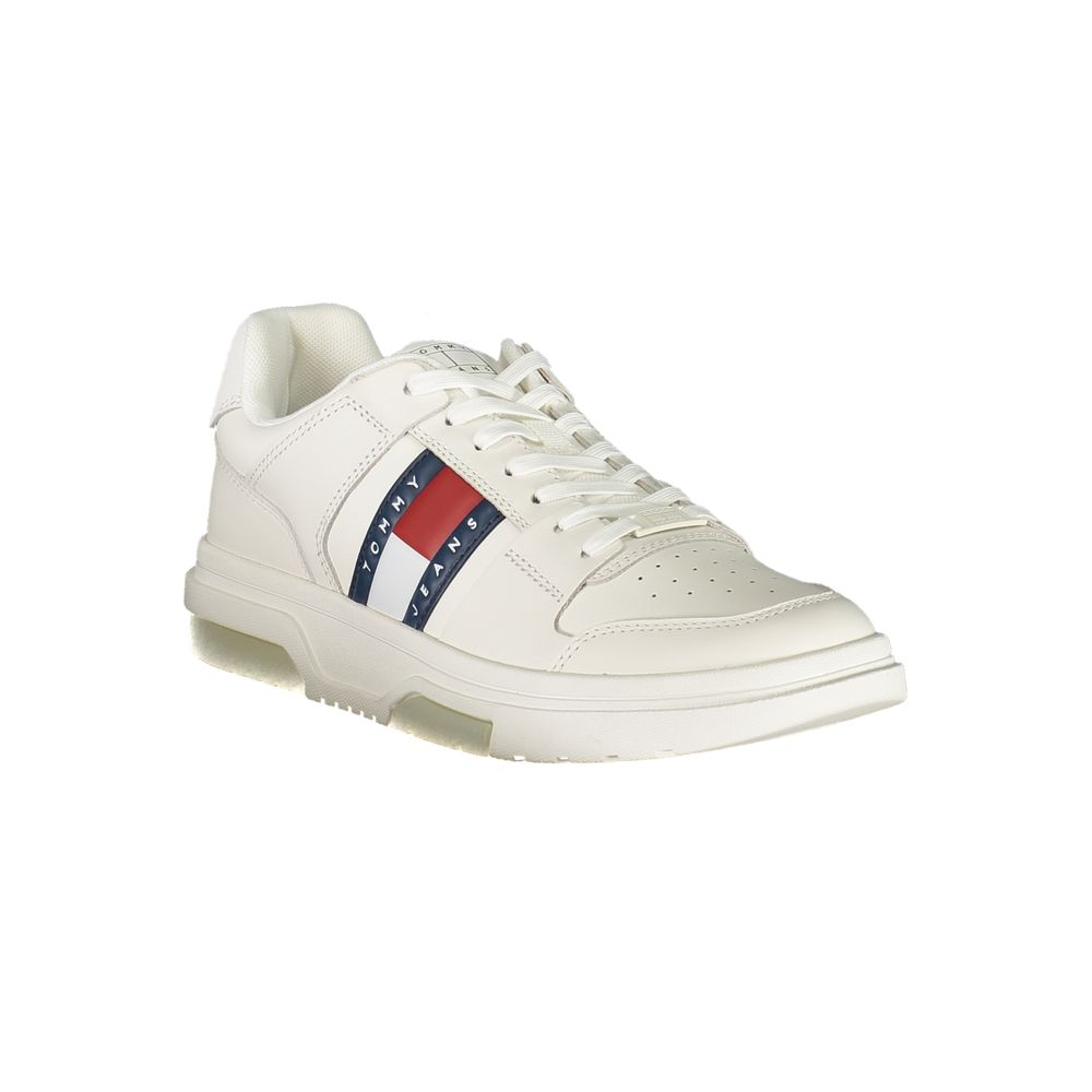 White Leather Men Sneaker