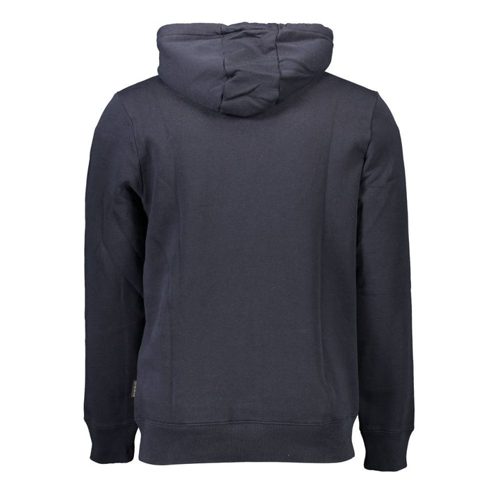 Napapijri Blue Organic Cotton Men Sweater