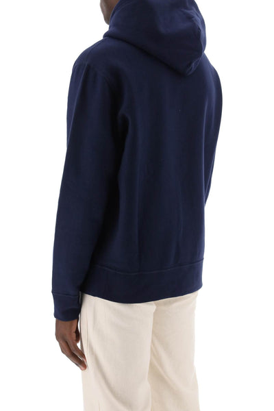 Polo ralph lauren hoodie in fleece-back cotton-2