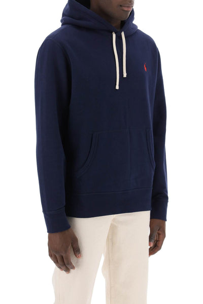 Polo ralph lauren hoodie in fleece-back cotton-1