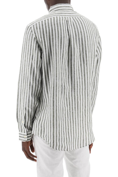 striped custom-fit shirt-2