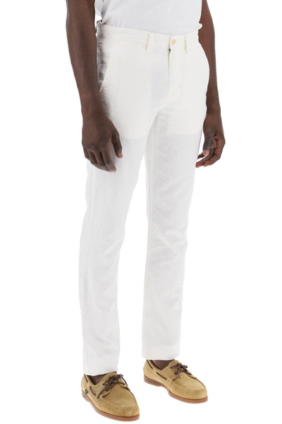 lightweight linen and cotton trousers-1