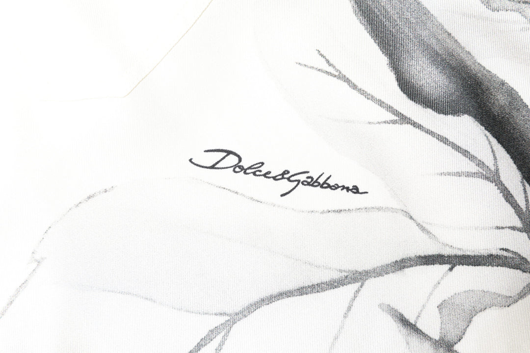 Ivory Silk Long Sleeves Men Casual Shirt