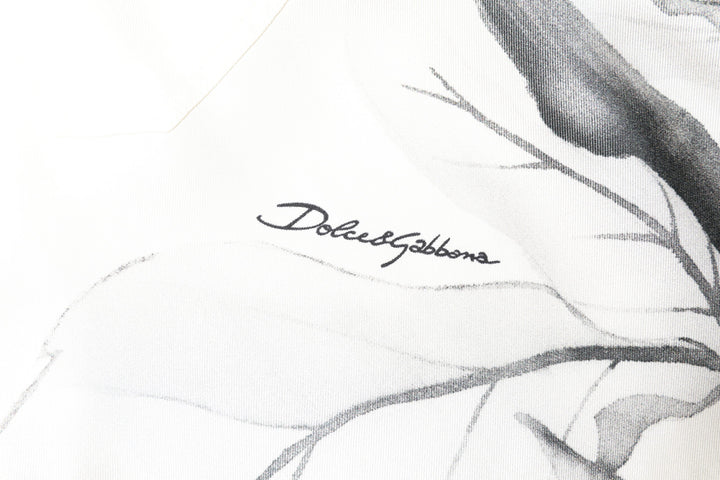 Ivory Silk Long Sleeves Men Casual Shirt