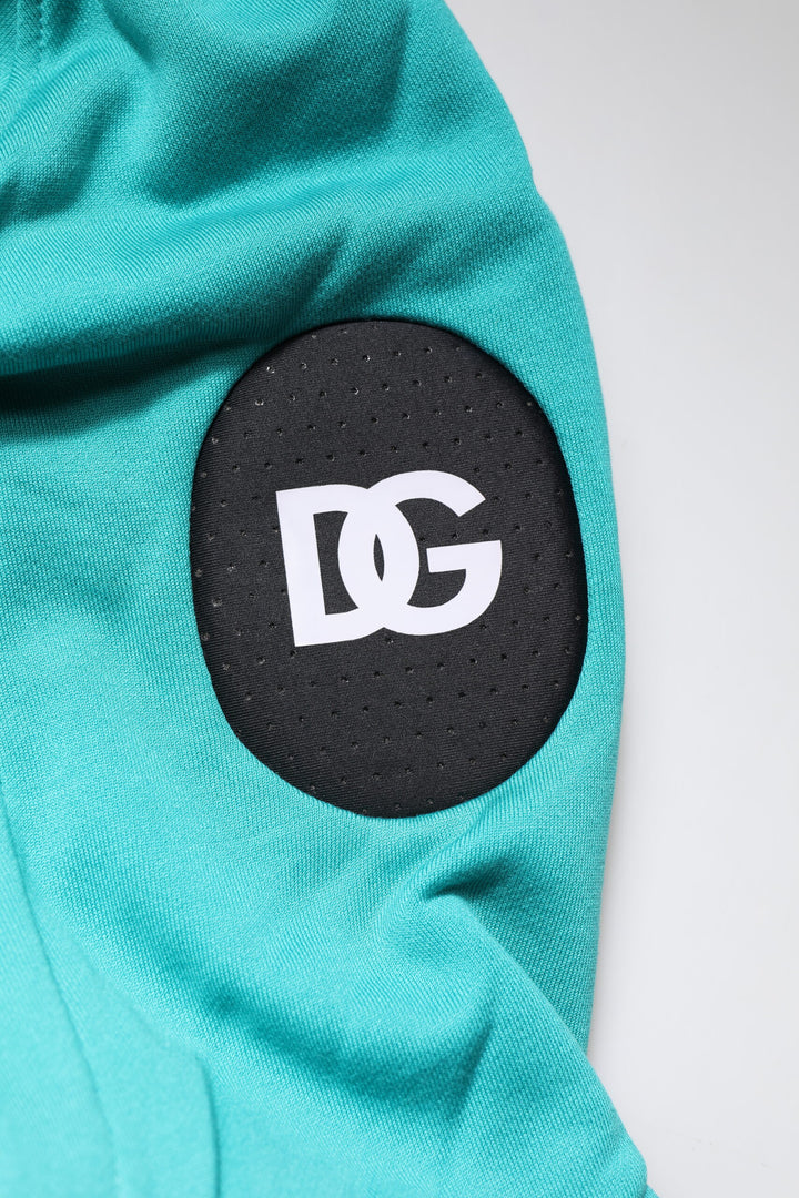 Green Cotton Hooded Men Sportswear Vest Sweater