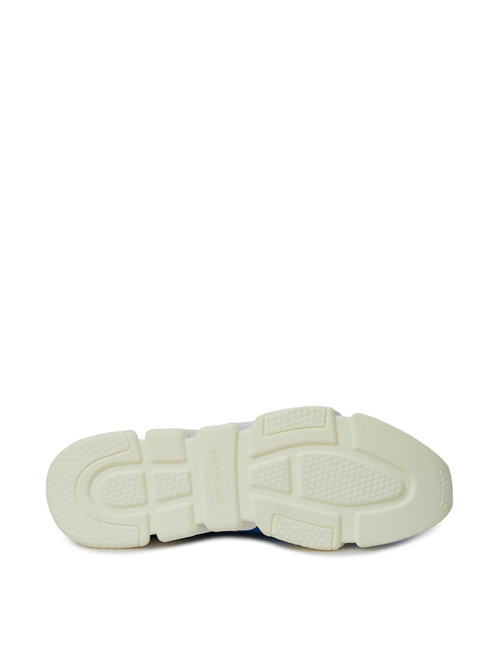 Balenciaga Blue Cotton Athletic Sneakers