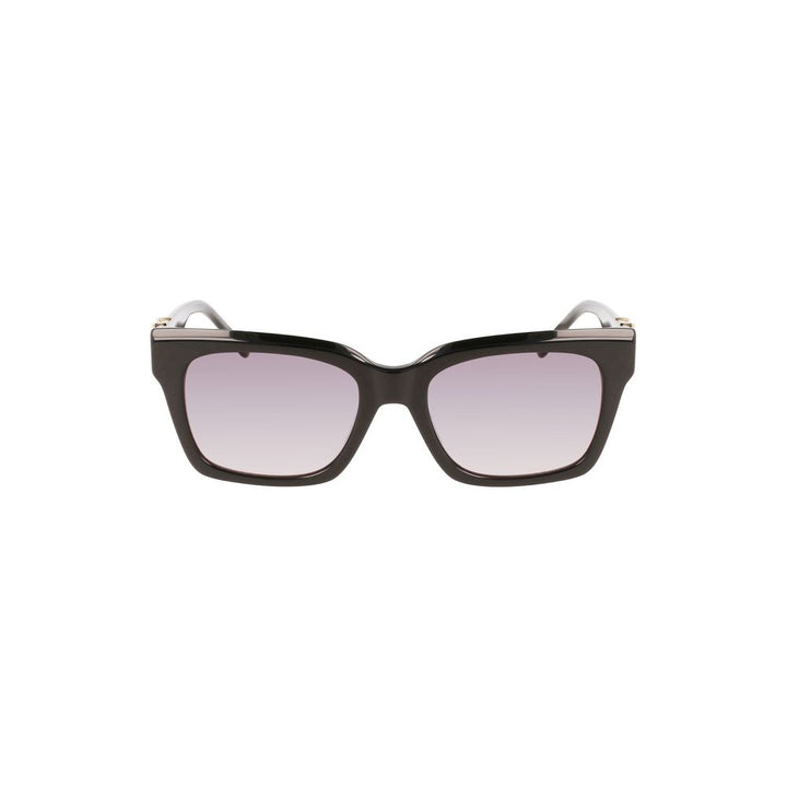 Black Acetate Women Sunglasses