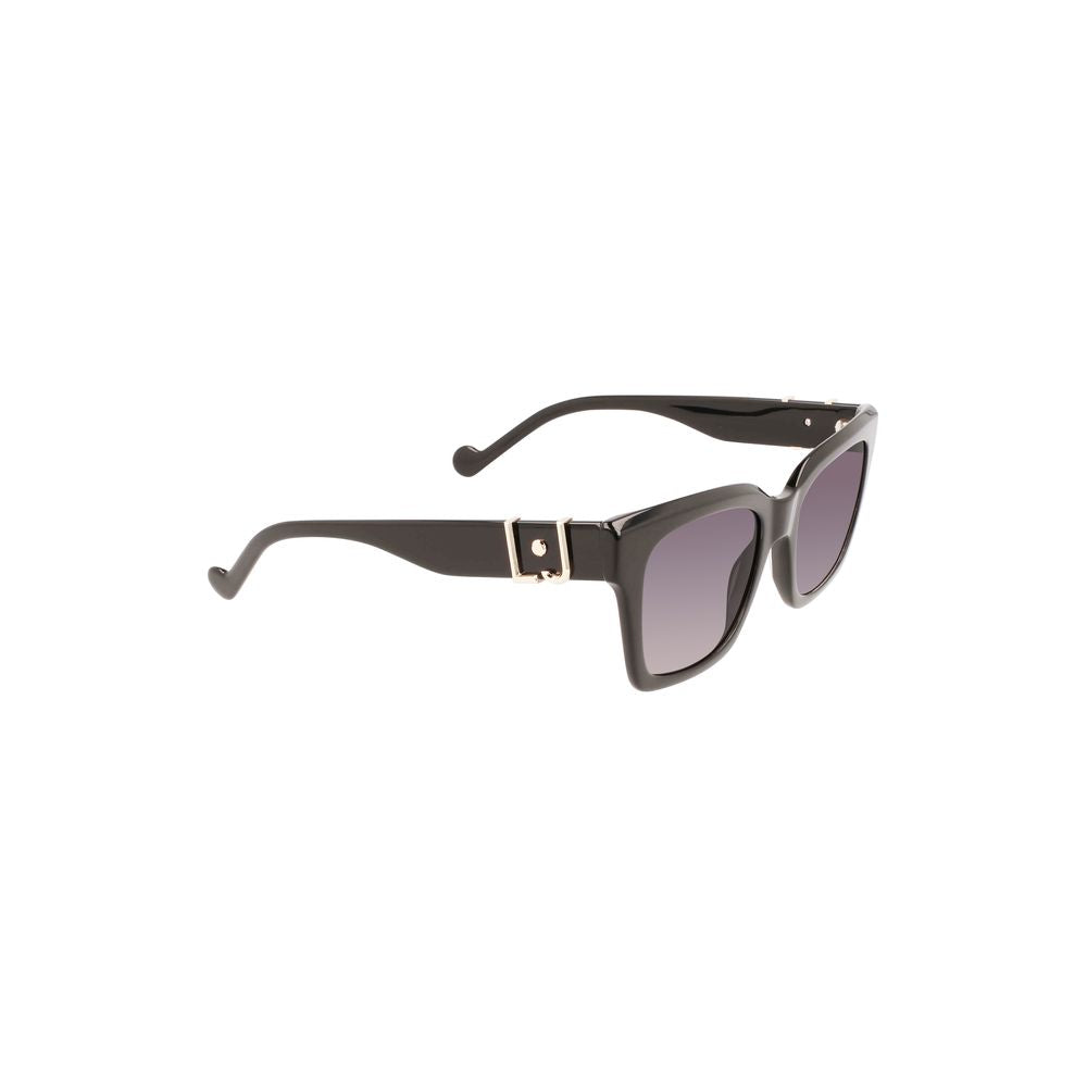 Black Acetate Women Sunglasses