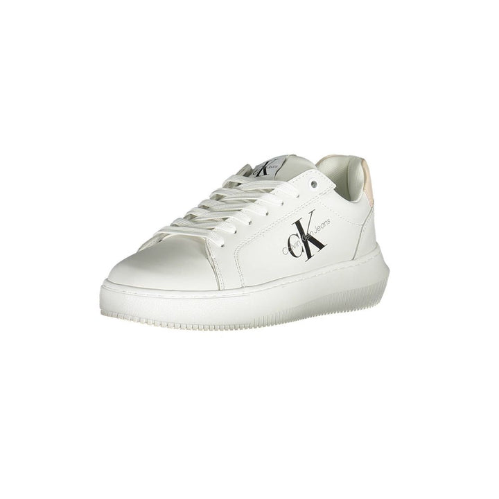 Calvin Klein White Polyester Women Sneaker