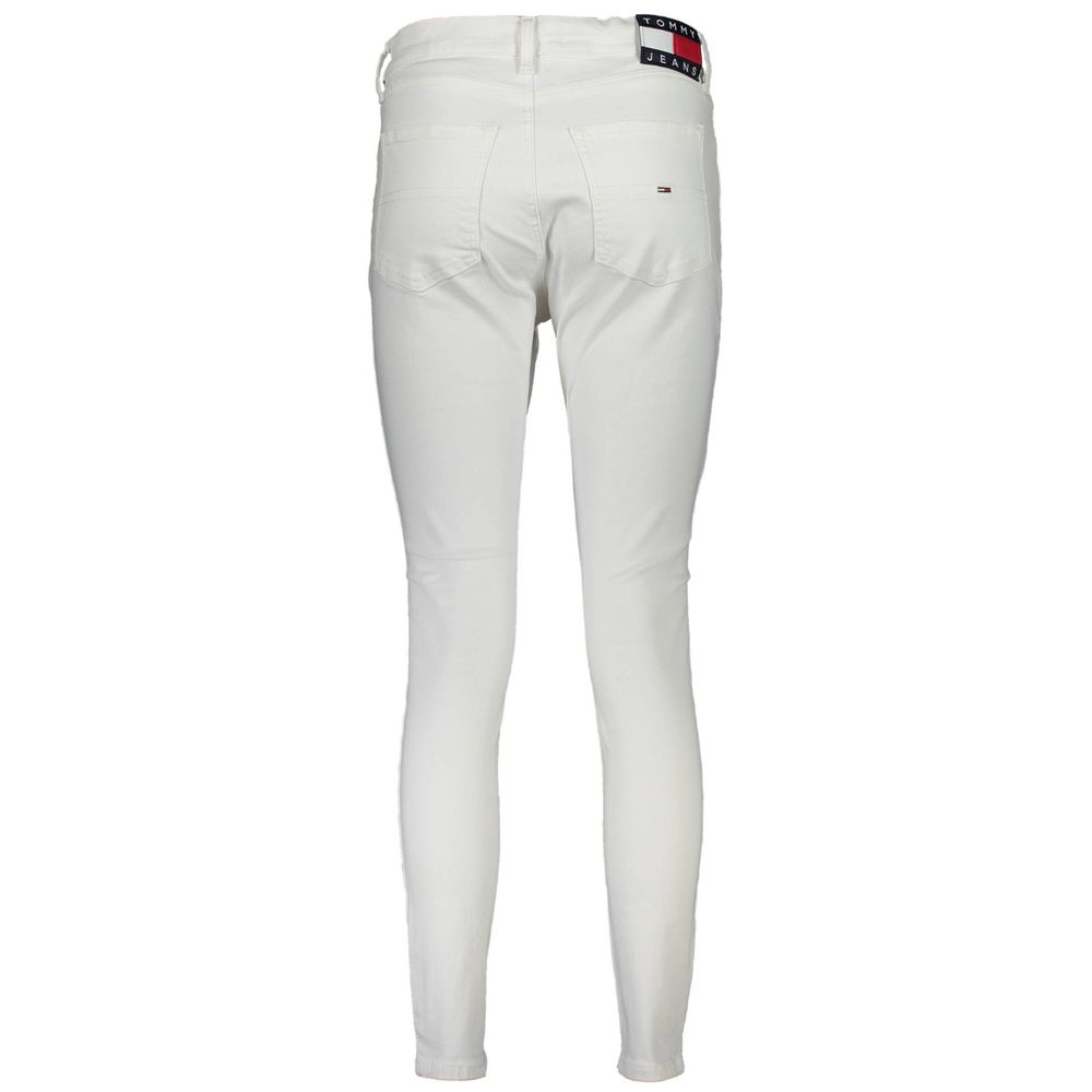 White Cotton Women Jeans