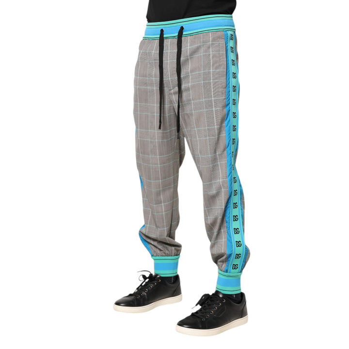 Multicolor Cotton Men Jogger Sweatpants Pants
