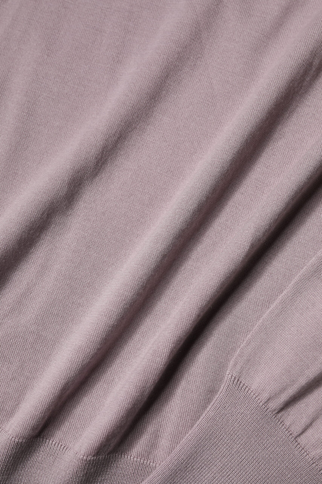 Brown Cashmere Knitted Men Pullover Sweater