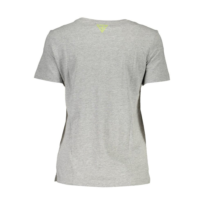 Gray Cotton Unisex T-Shirt