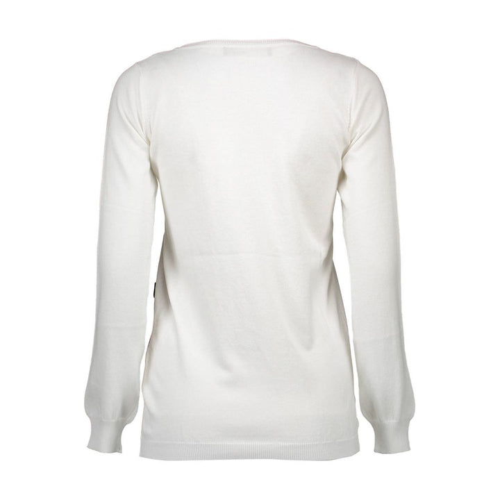 White Other Fibres Women Sweater