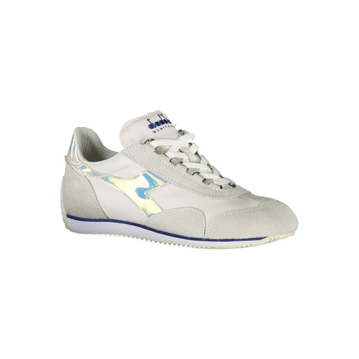 White Leather Women Sneaker