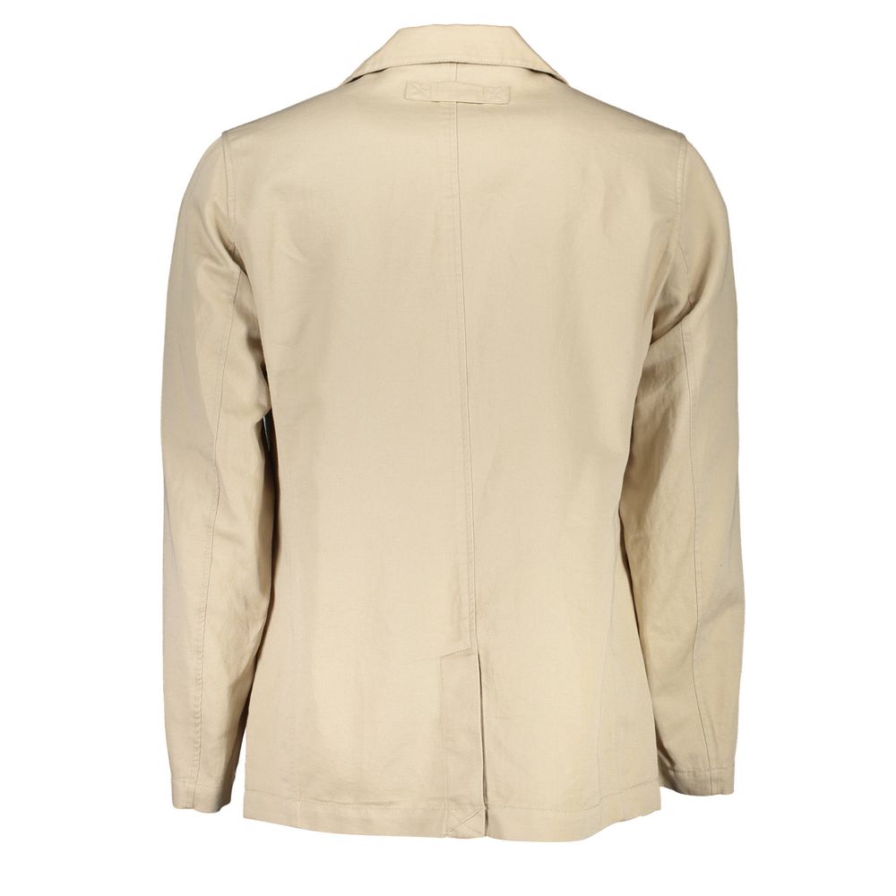 Beige Cotton Jacket