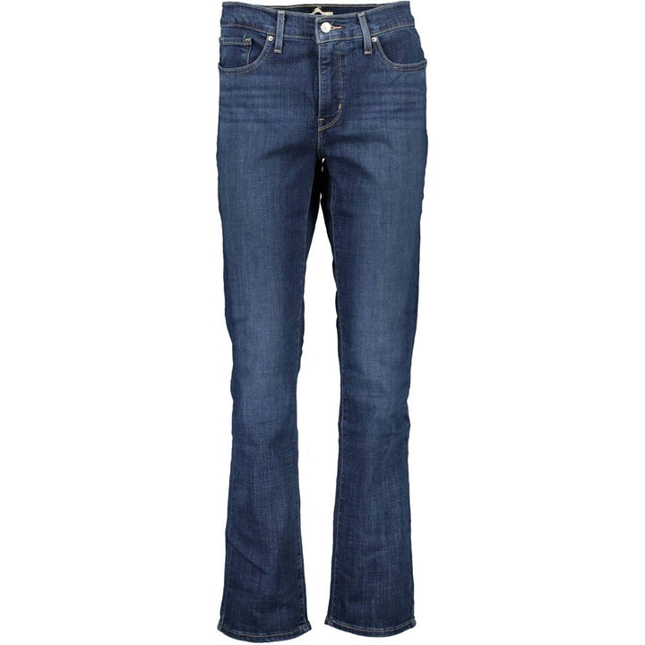 Levi's Blue Cotton Women Jeans