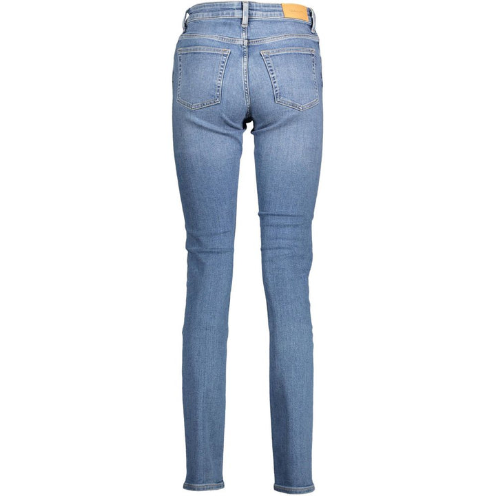 Blue Cotton Jeans & Pant