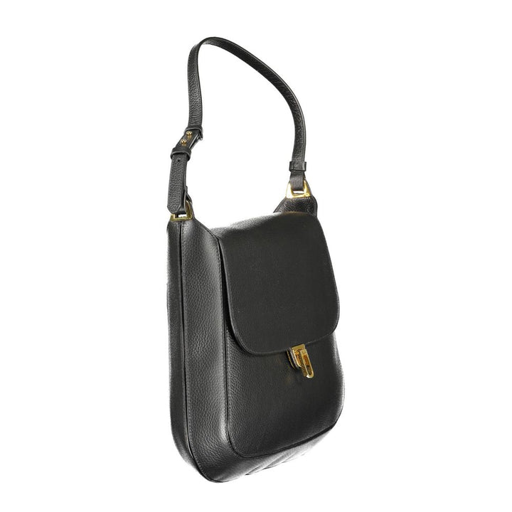 Black Leather Women Handbag