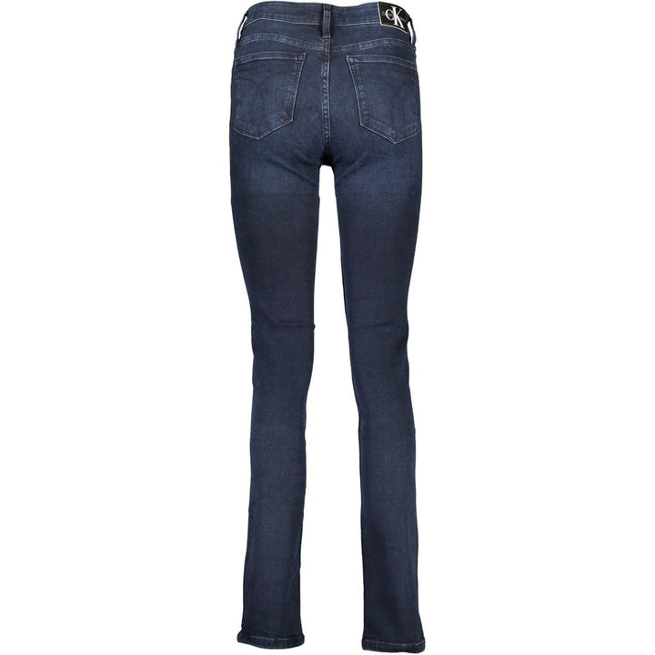 Blue Cotton Jeans & Pant
