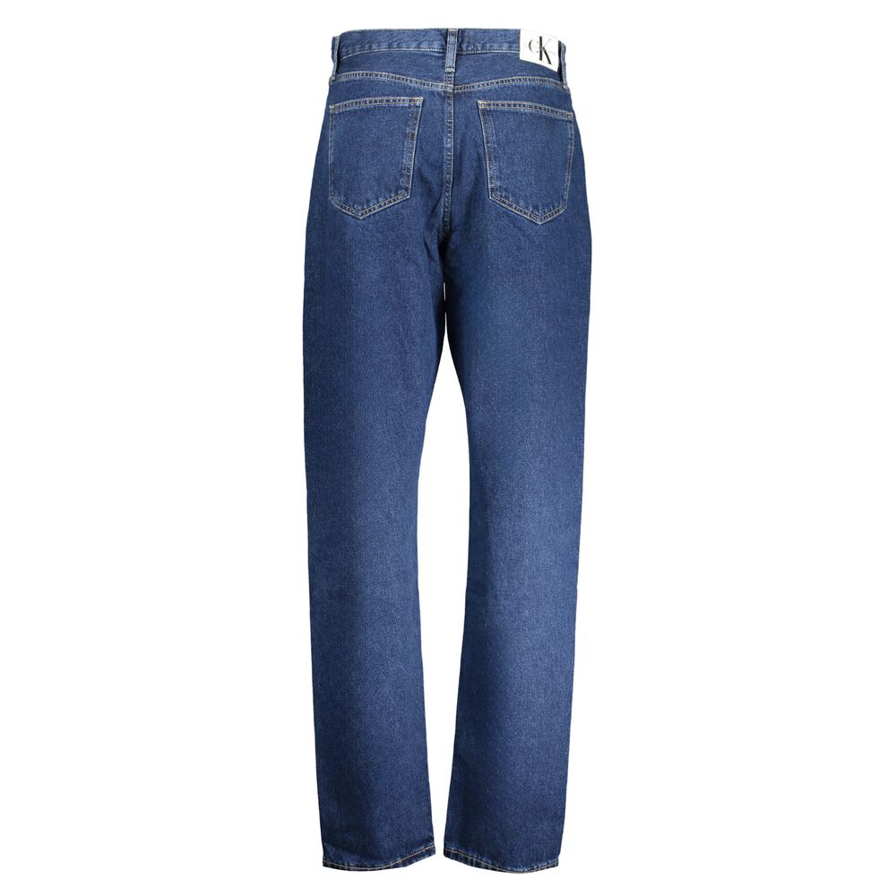 Blue Cotton Jeans & Pant