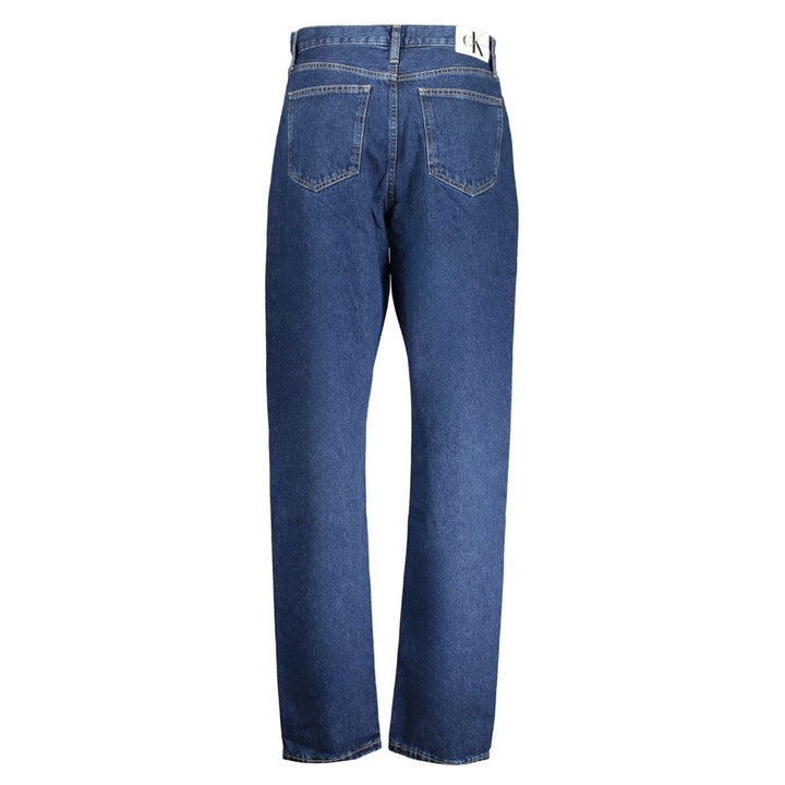 Blue Cotton Jeans & Pant