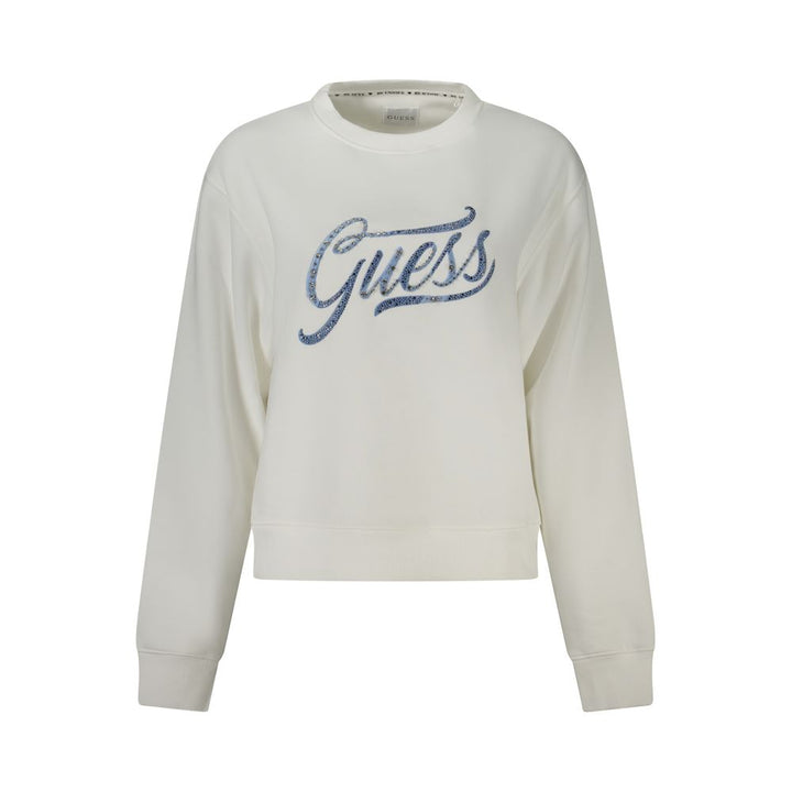 White Cotton Women Sweater