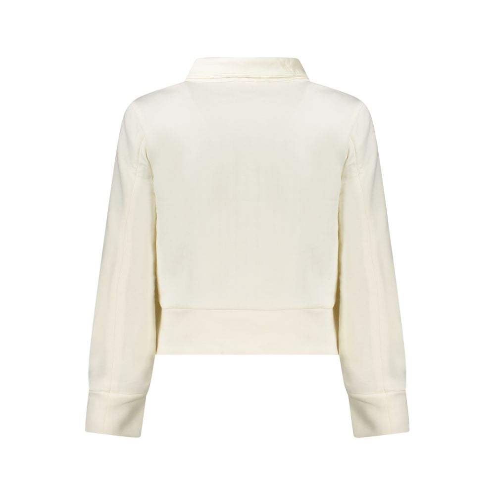 White Polyester Sweater