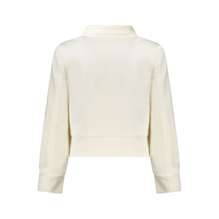 White Polyester Sweater