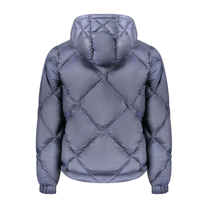 K-WAY Blue Polyester Men Jacket