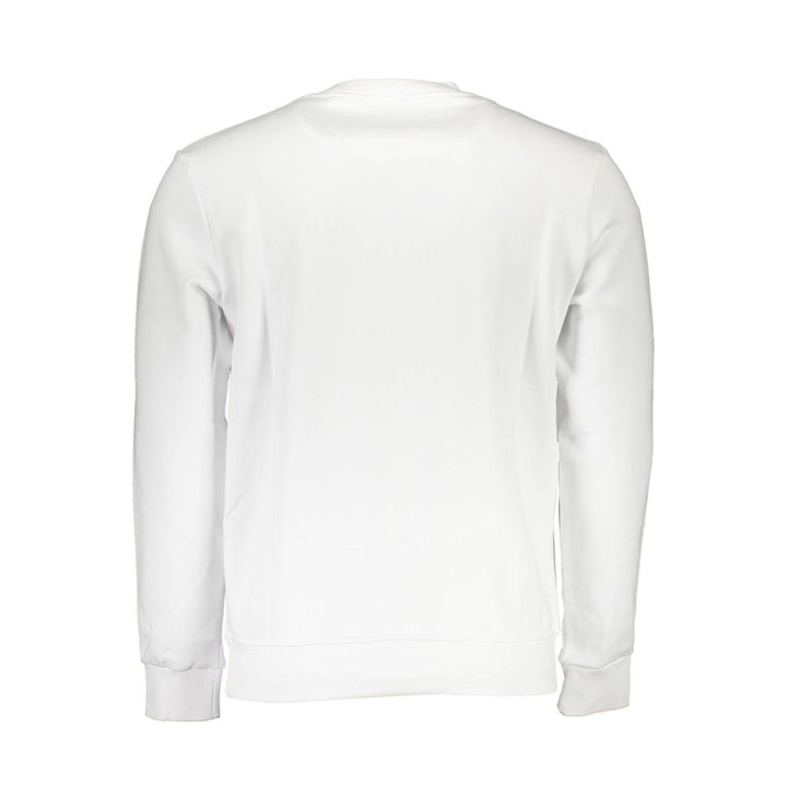 North Sails White Cotton Men Sweater