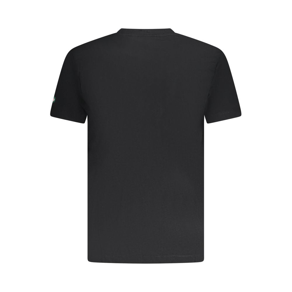 Black Cotton T-Shirt