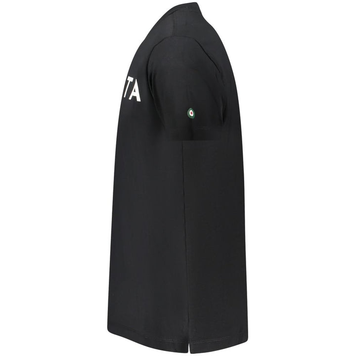 Black Cotton T-Shirt