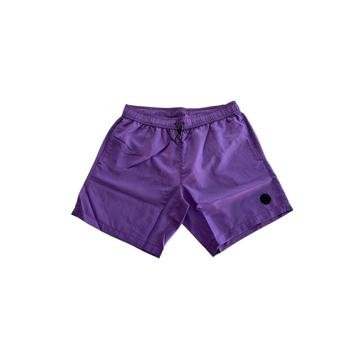 Purple Polyester Swimwear