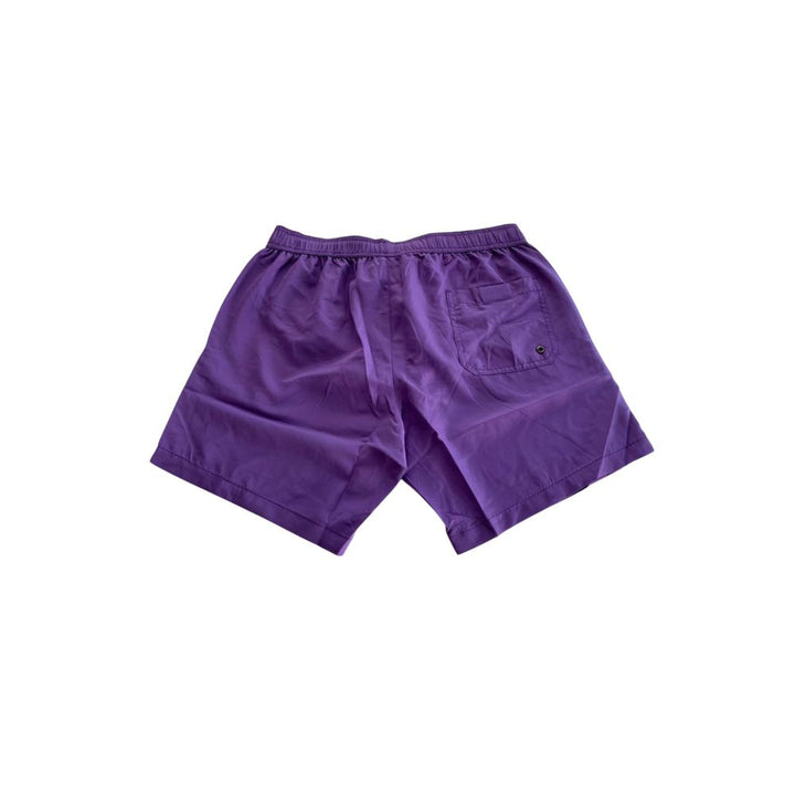 Purple Polyester Swimwear