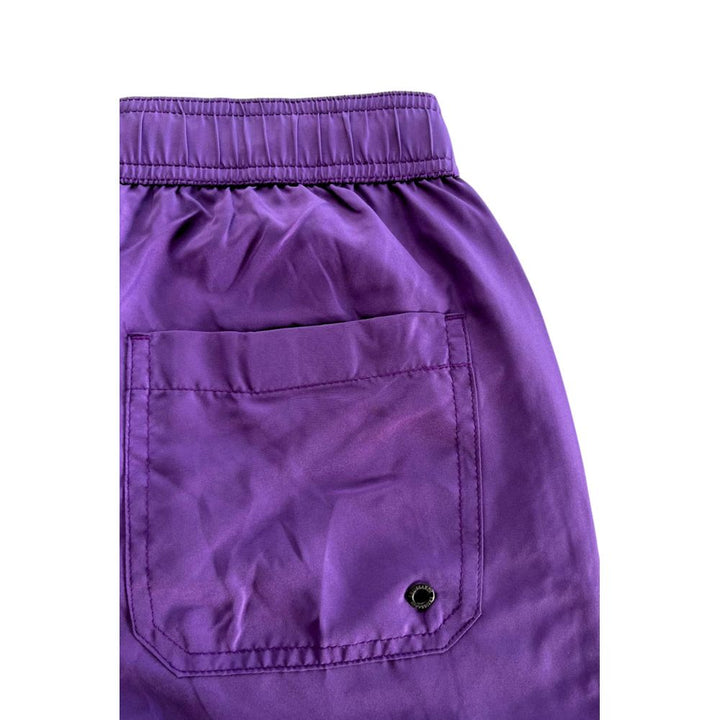 Purple Polyester Swimwear