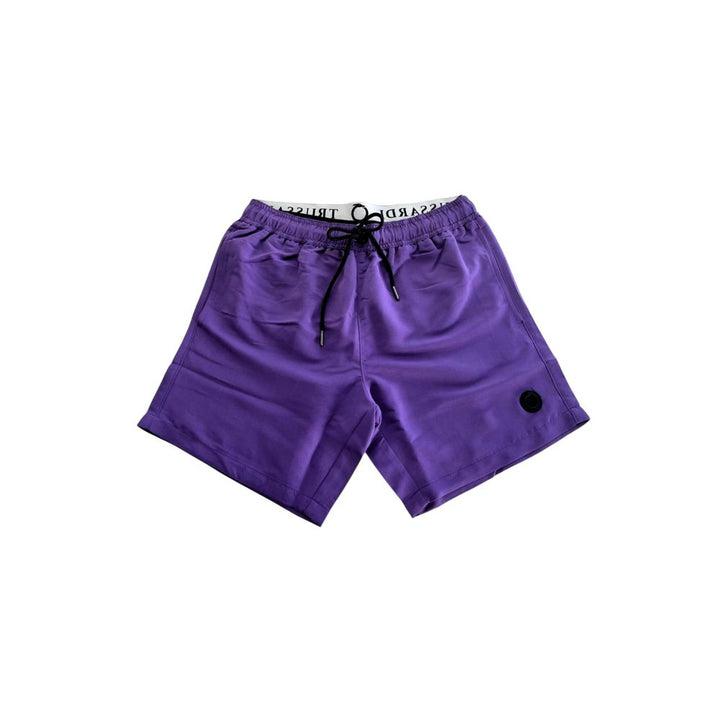 Purple Polyester Swimwear