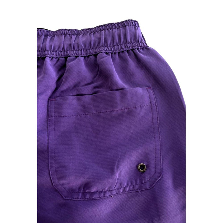 Purple Polyester Swimwear