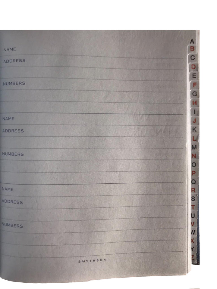 SMYTHSON Address and Telephone agenda-2