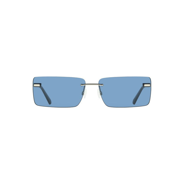Blue Metal Women Sunglass