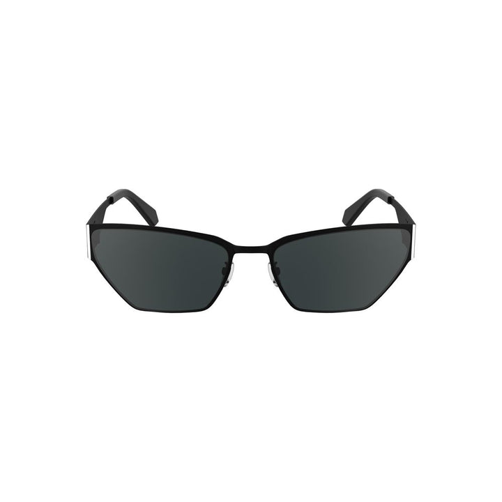 Black Metal Women Sunglasses