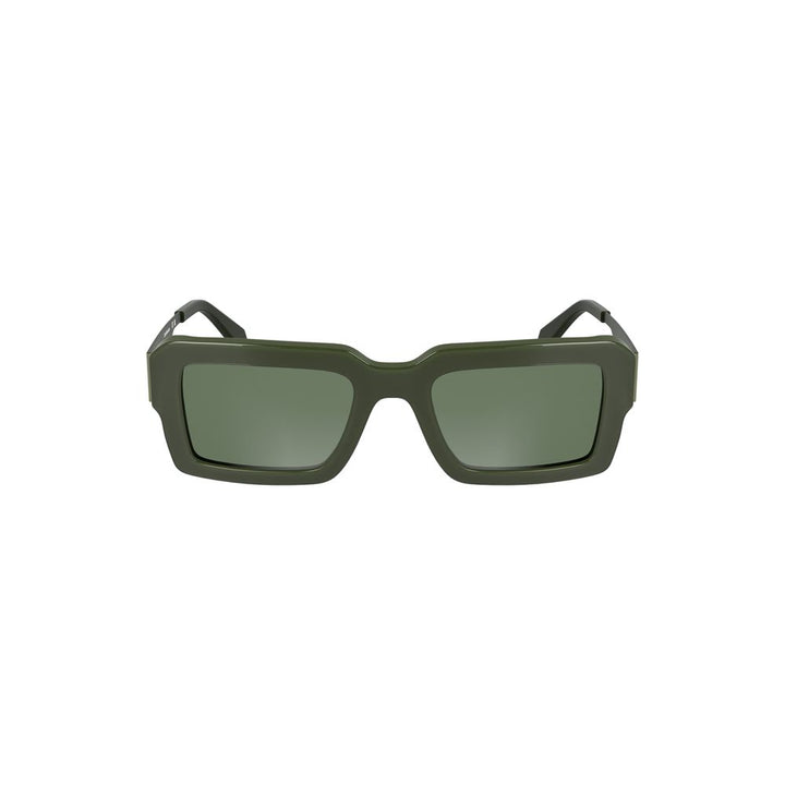 Green Acetate Women Sunglasses