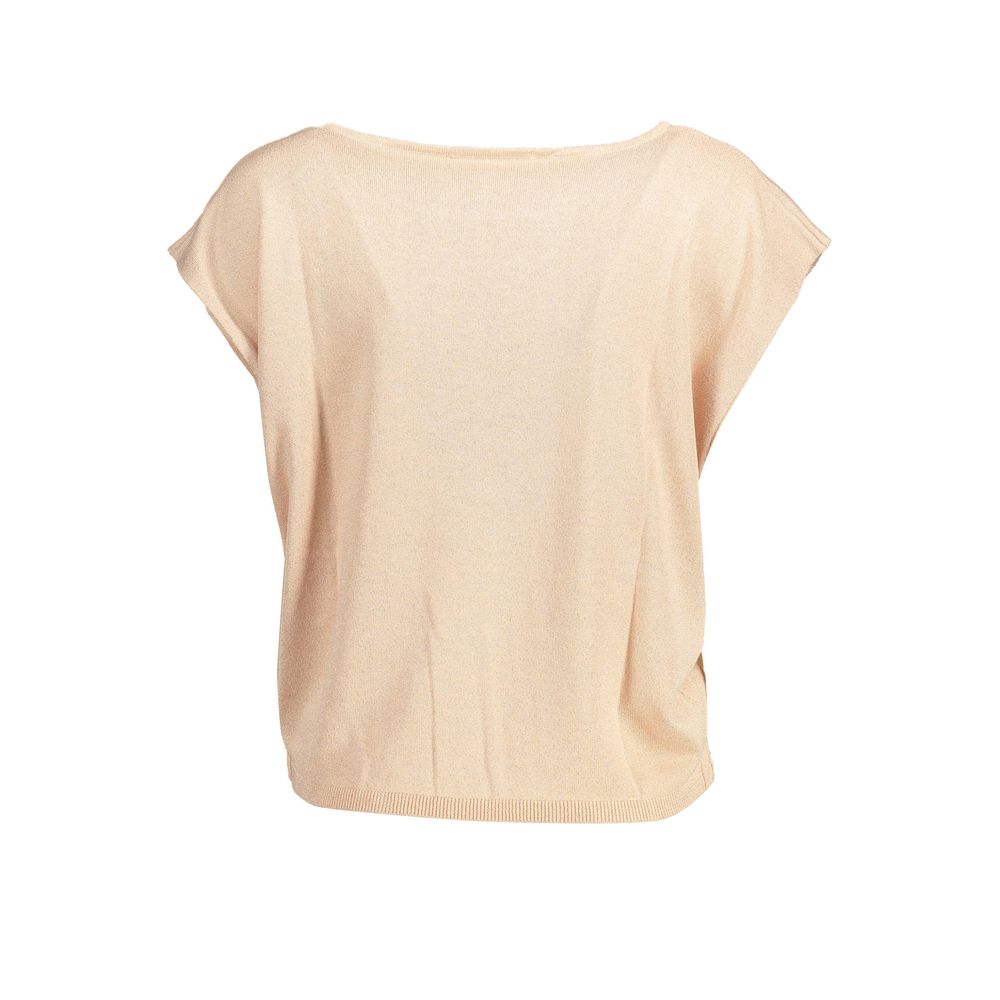 Pink Viscose Women Top