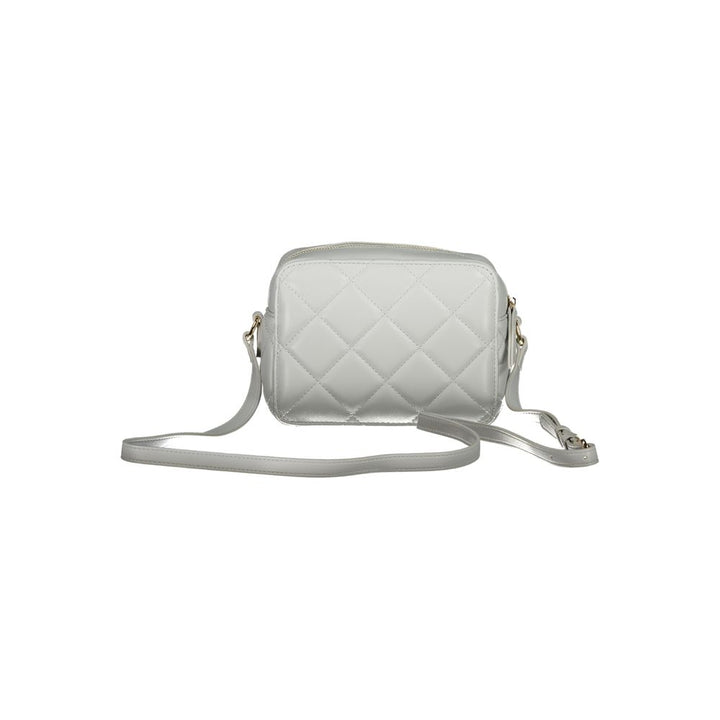 Gray Polyethylene Women Handbag