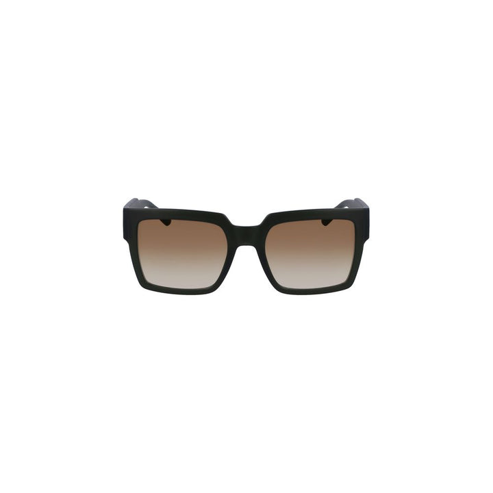 Brown Plastic Women Sunglass