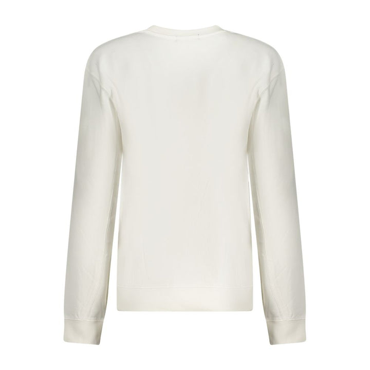 White Cotton Women Sweater