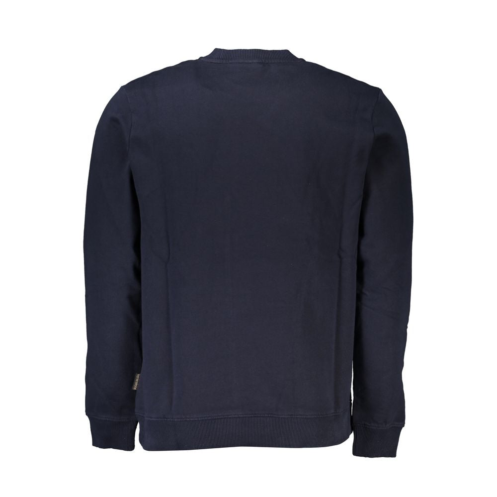 Blue Organic Cotton Men Sweater