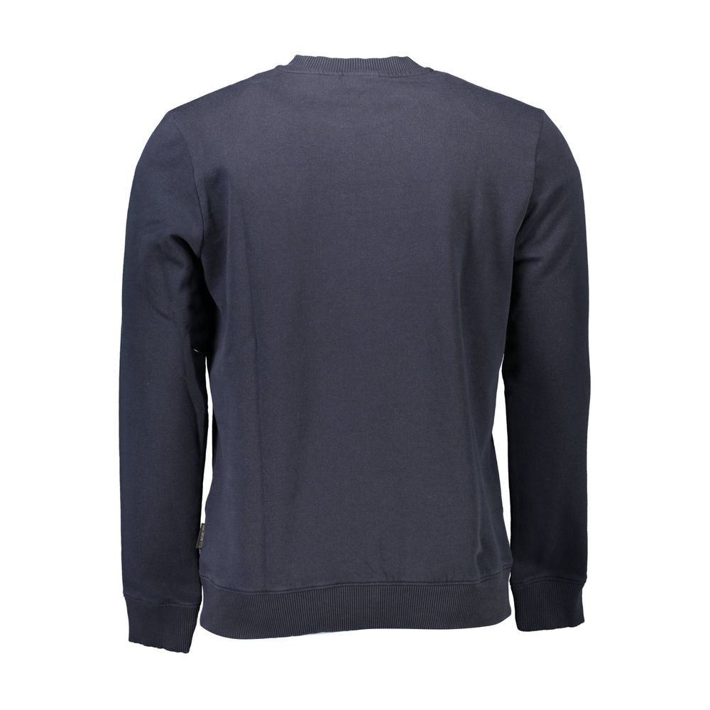 Blue Organic Cotton Men Sweater