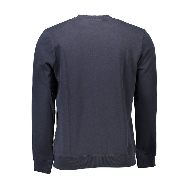 Blue Organic Cotton Men Sweater