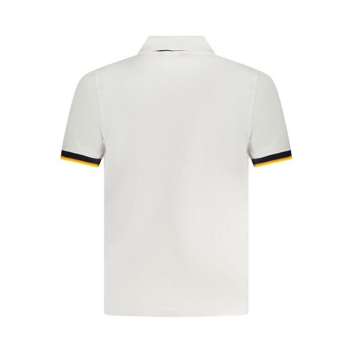 White Cotton Polo Shirt